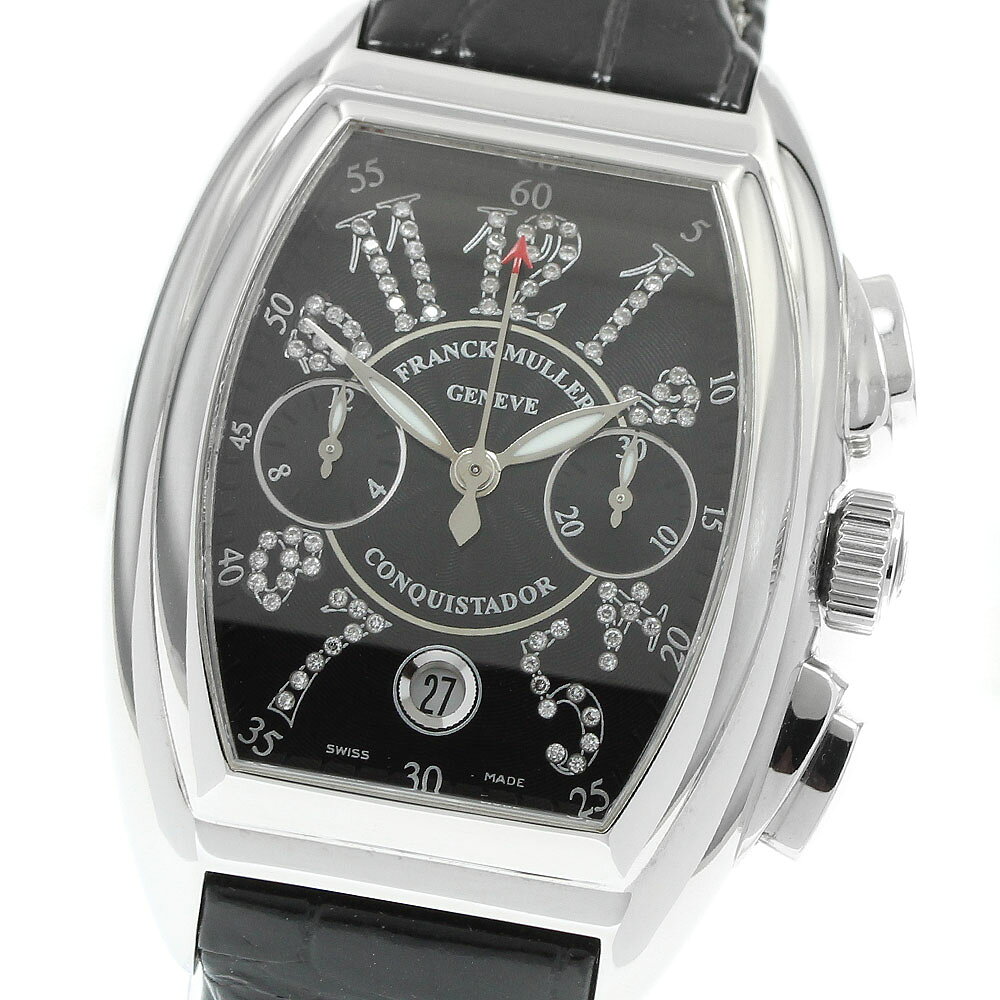 フランクミュラー FRANCK MULLER 8005CCCDJ コンキスタドール ジョーカー クロ ...