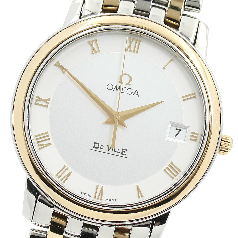 DeVille - オメガ OMEGA 4310.32 デビル プレステージ YGコンビ クォーツ メンズ 良品 _957641【中古】