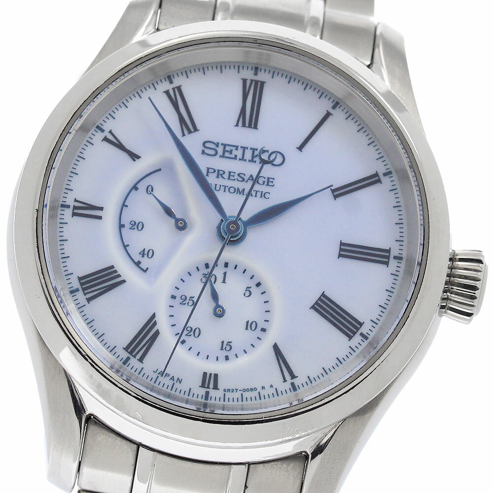 RADO - セイコー SEIKO SARW061/6R27-00V0 プレザージュ 有田焼ダイヤル 数量限定2000本 自動巻き メンズ _950835【中古】