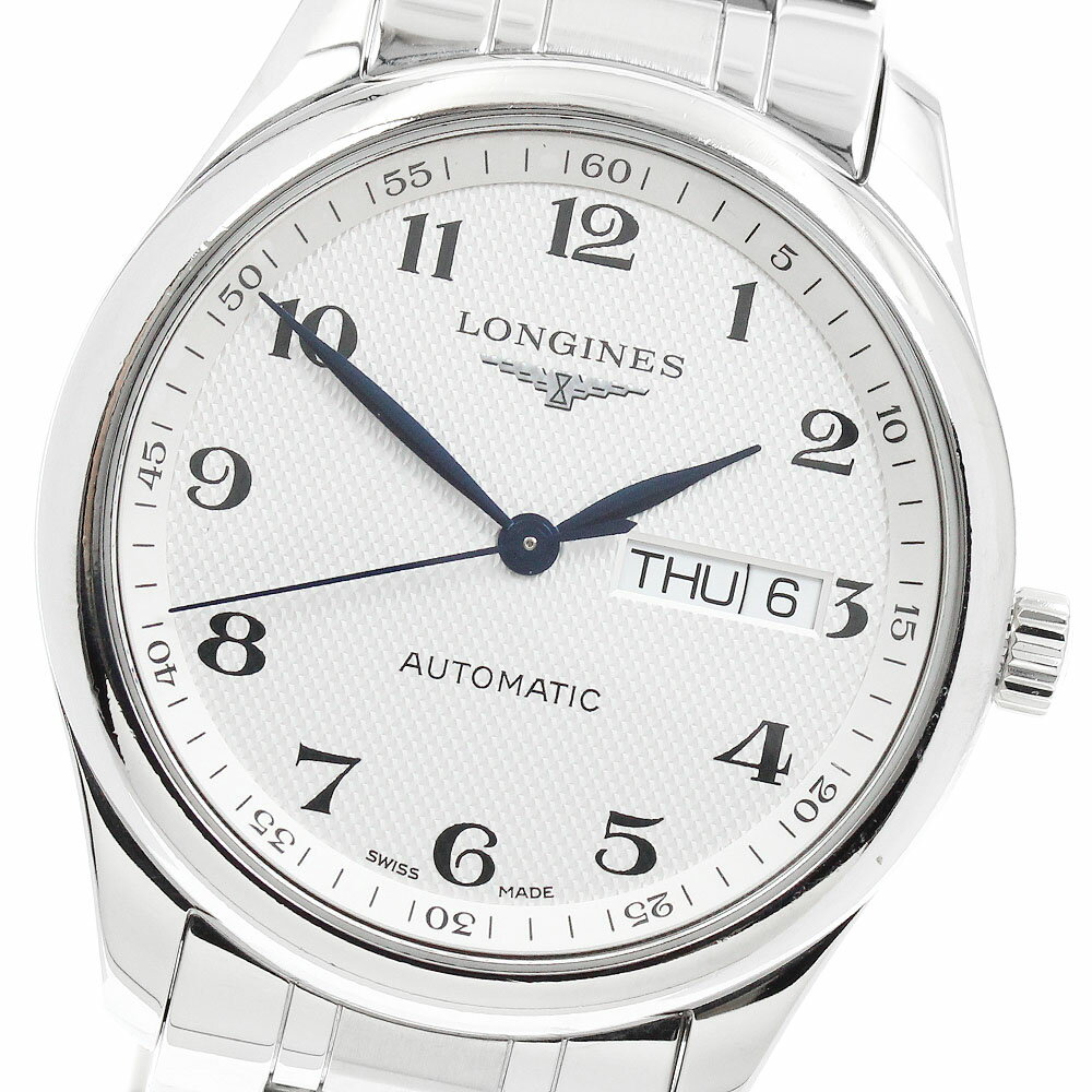 ロンジン LONGINES L2.755.4 マスターコレクション デイデイト 自動巻き メンズ _953496【中古】