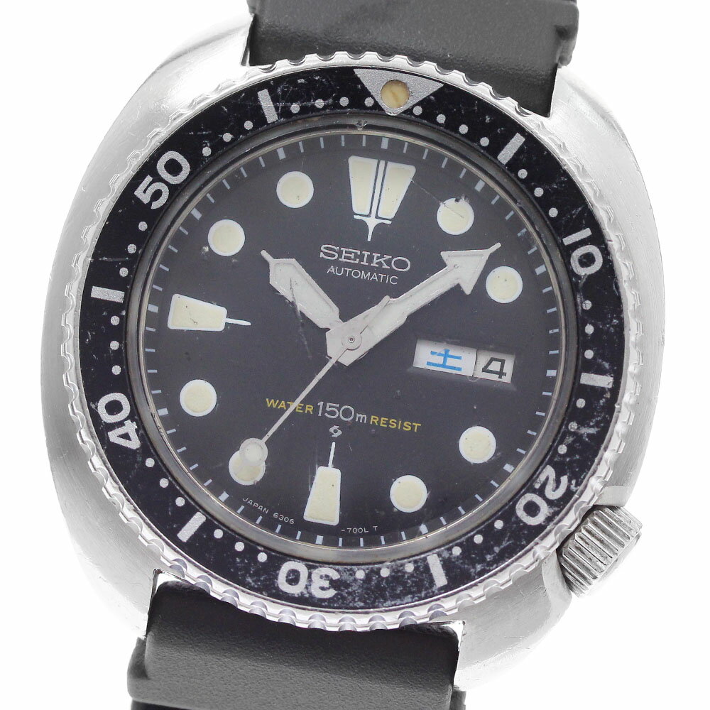 Kinetic Auto Relay - セイコー SEIKO 6306-7001 3rdダイバー 150m デイデイト 自動巻き メンズ _943739【中古】