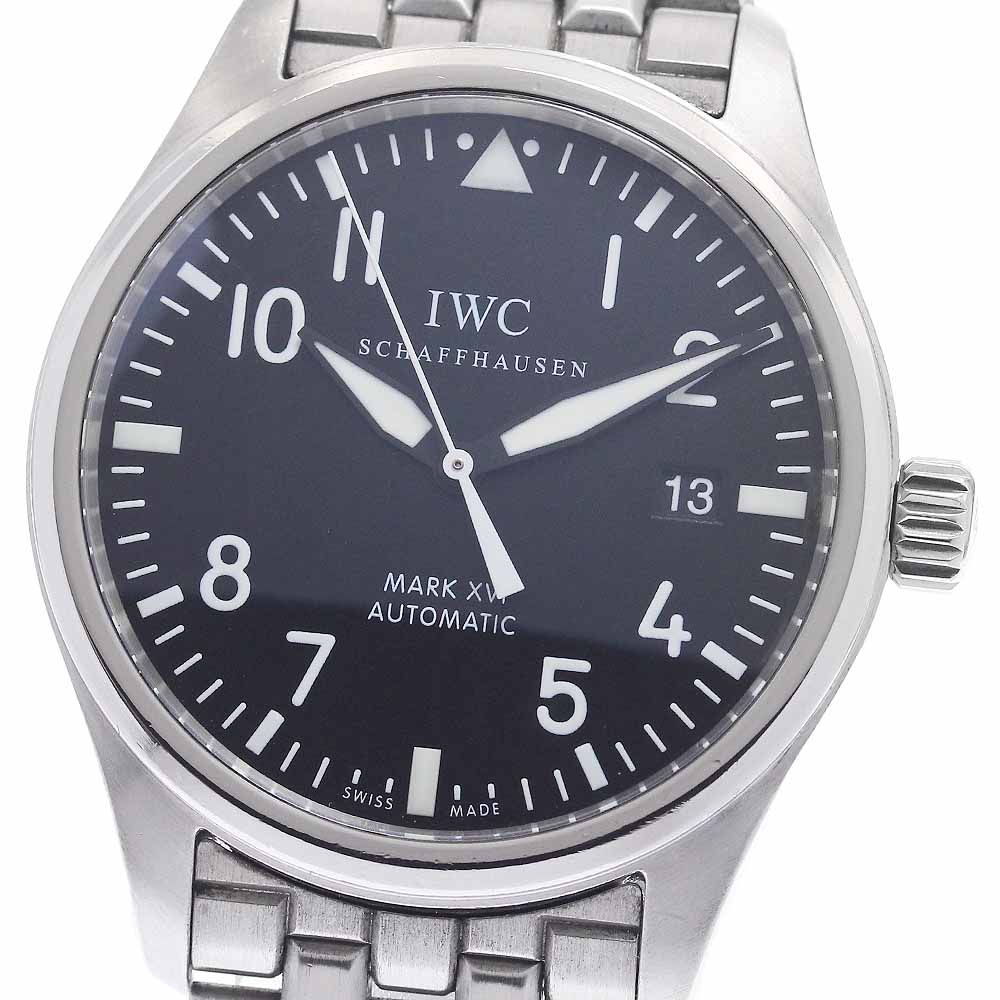 IWC IWC SCHAFFHAUSEN IW325504 パイロット ウォッチ マークXVI デイト 自動巻き メンズ 保証書付き_956133【中古】