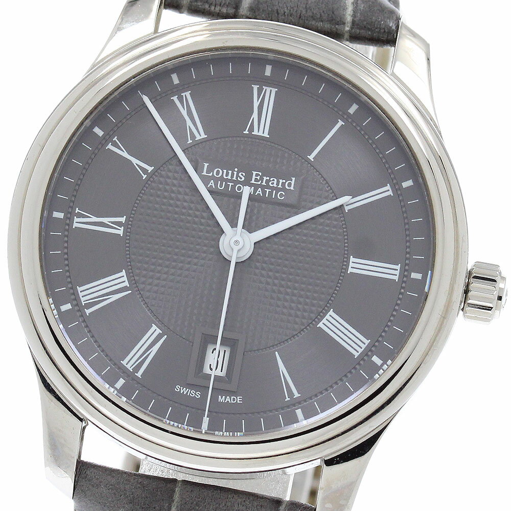 ルイ・エラール Louis Erard LE69257AA23 ヘリテージ デイト 自動巻き メンズ _957255【中古】