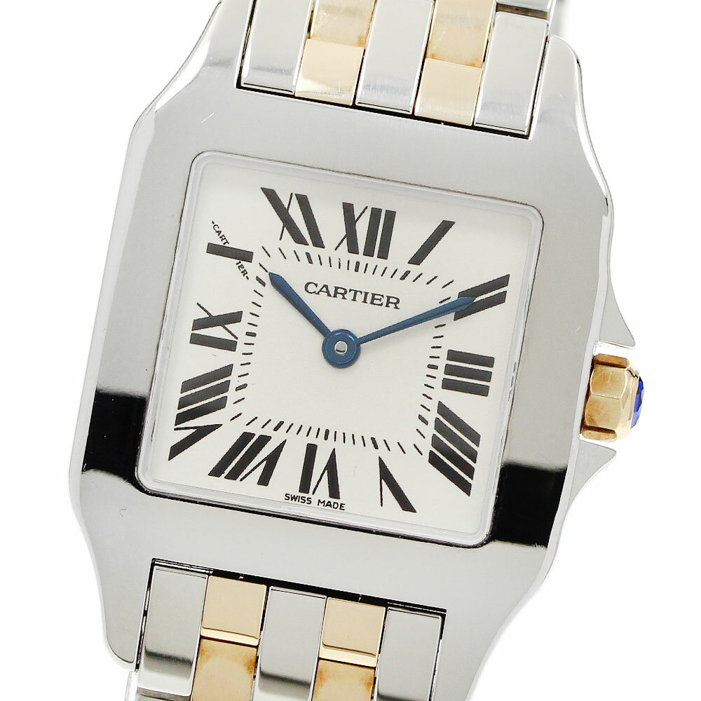 【美品】Cartier カルティエ　サントスドゥモワゼル カルティエ - サントス ドゥモワゼル | CARTIER | W25063X9 | SM YG