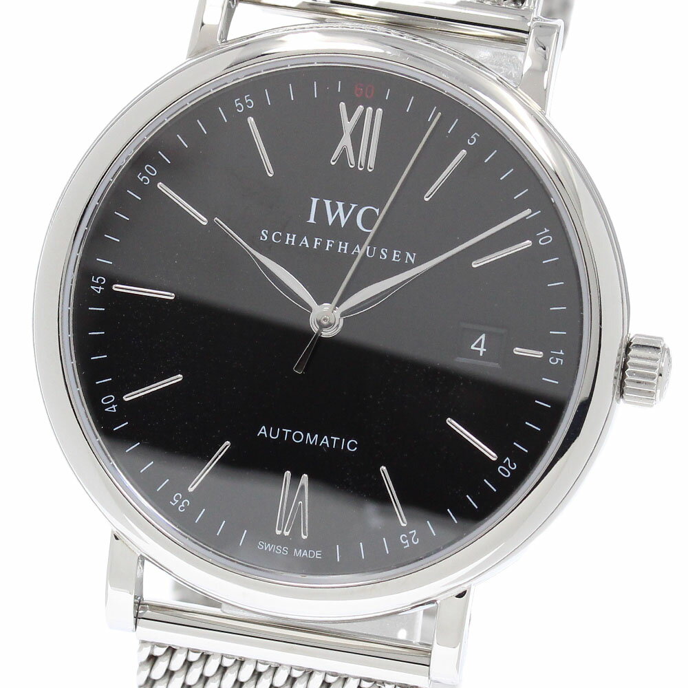 Other - IWC IWC SCHAFFHAUSEN IW356506 ポートフィノ デイト 自動巻き メンズ 保証書付き_957871【中古】
