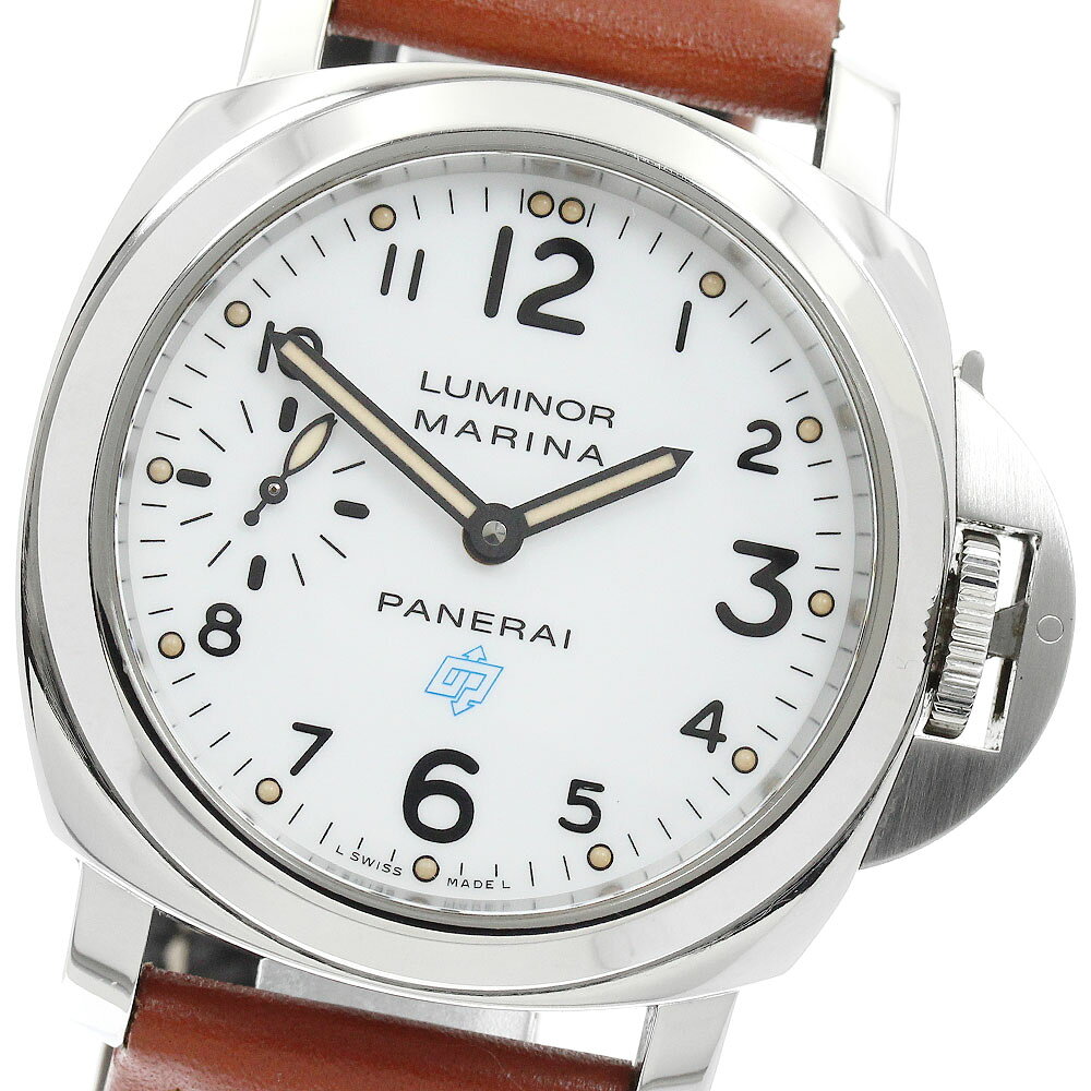 Other - パネライ PANERAI PAM00660 ルミノールマリーナ ロゴ アッチャイオ スモールセコンド 手巻き メンズ 保証書付き_957934【中古】