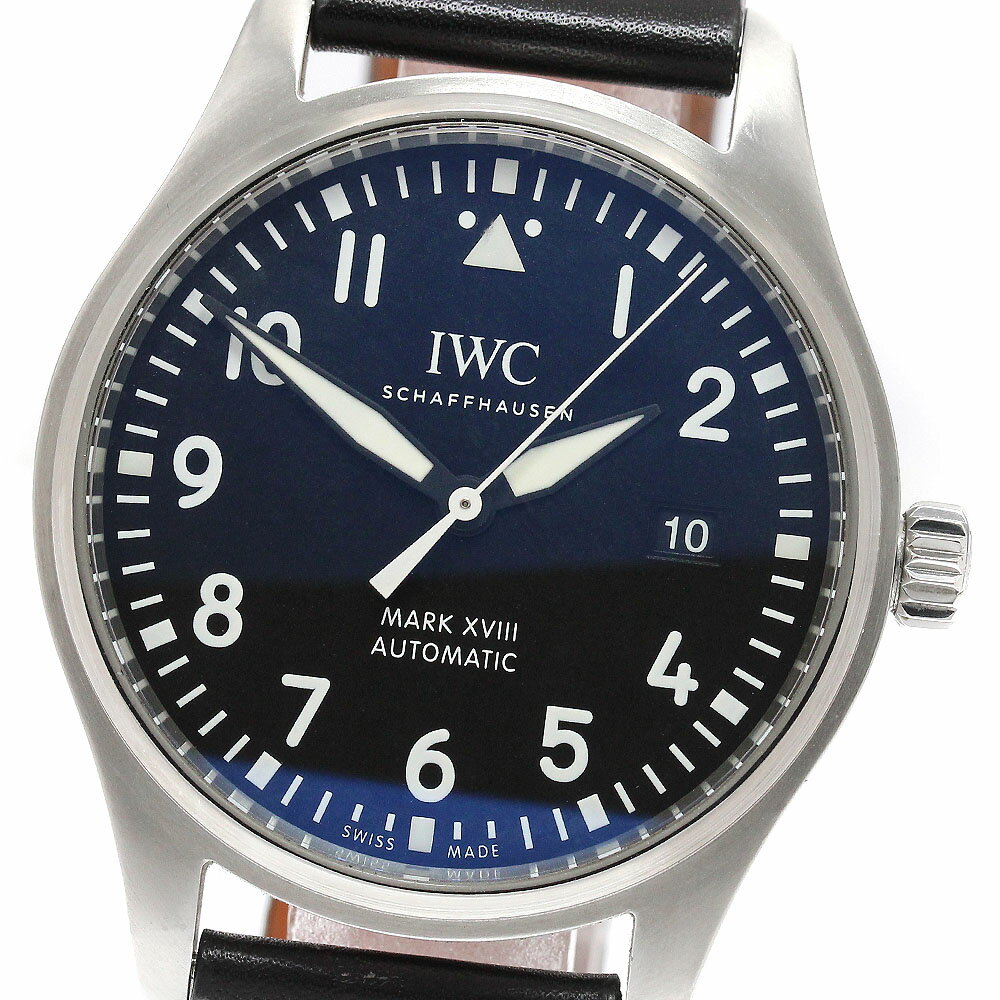 IWC IWC SCHAFFHAUSEN IW327001 パイロットウォッチ マークXV2I デイト 自動巻き メンズ 保証書付き_958602【中古】