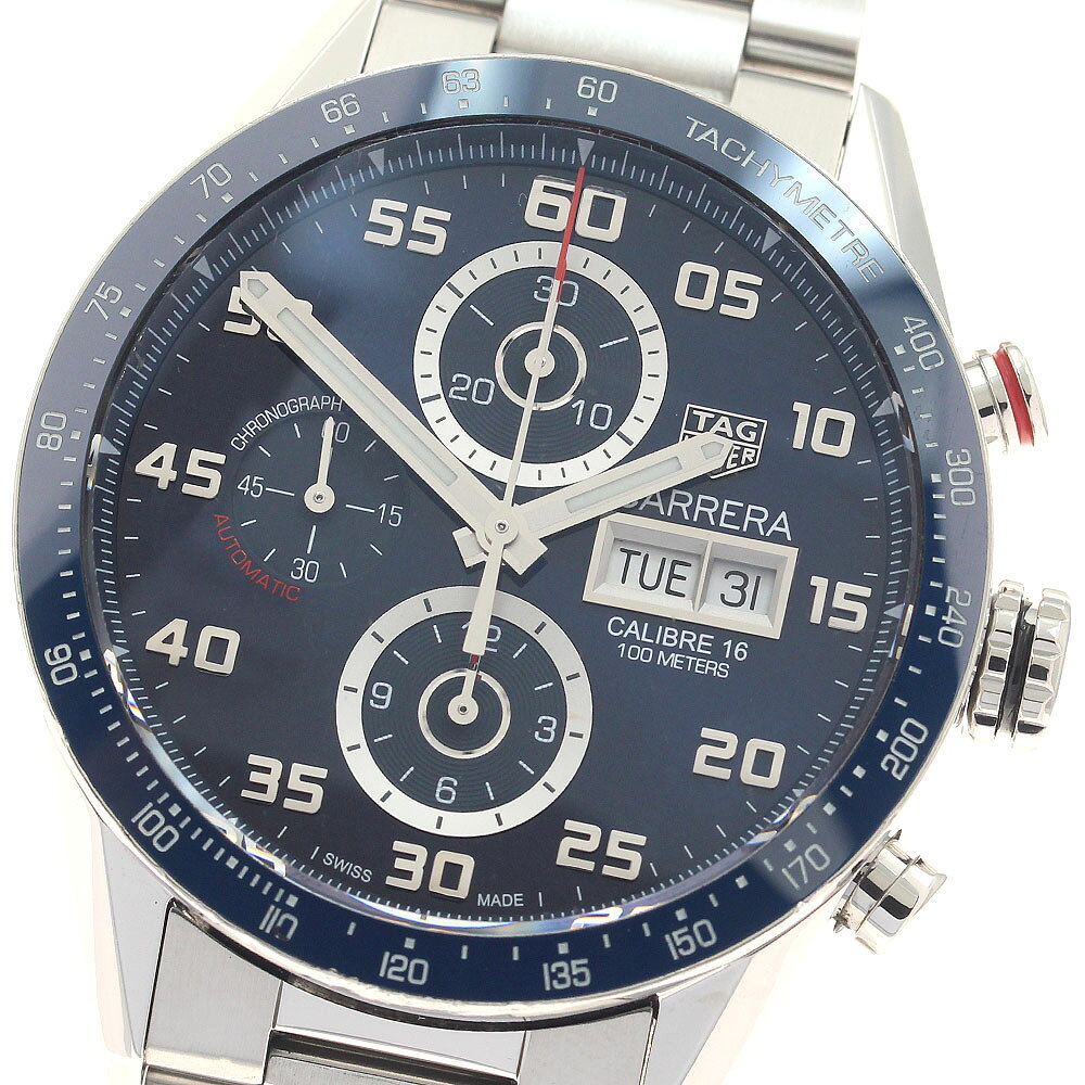 タグホイヤー TAG HEUER CV2A1V カレラ キャリバー16 デイデイト クロノグラフ 自動巻き メンズ _951796【中古】