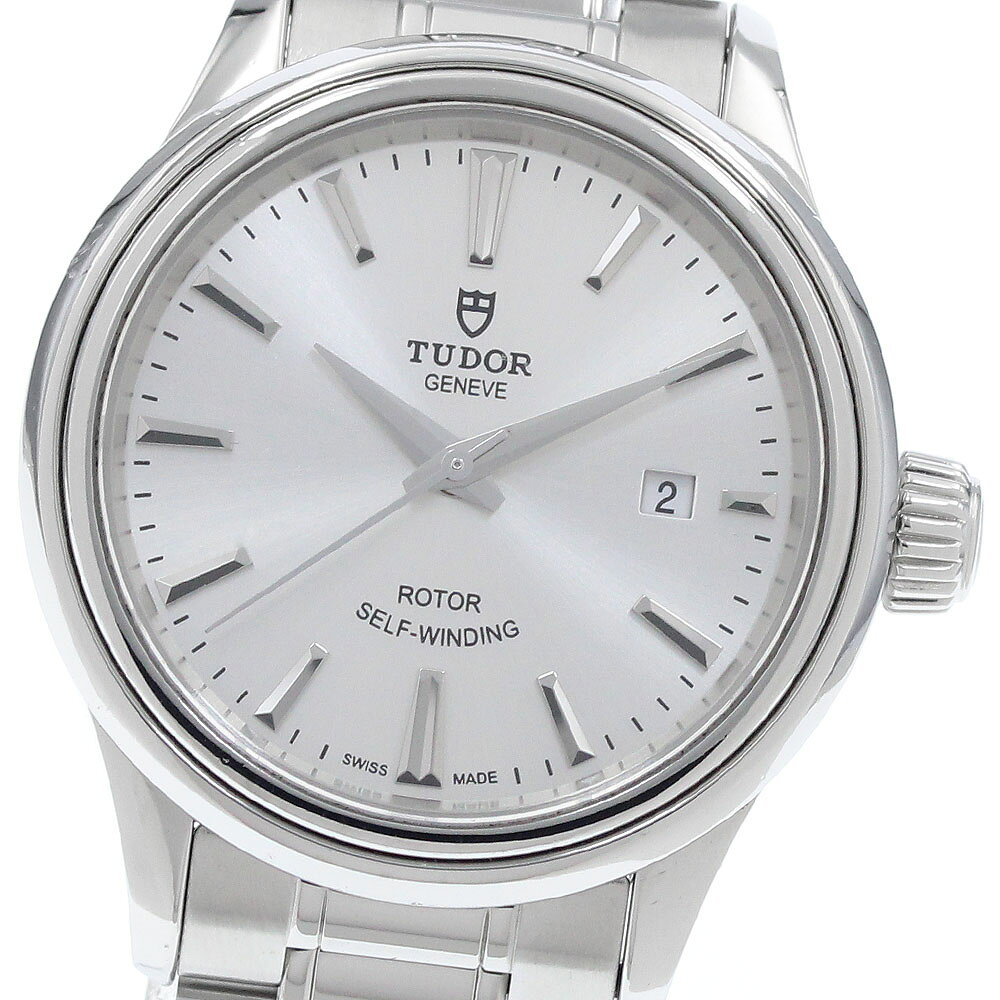 チュードル TUDOR 12100 スタイル デイト 自動巻き レディース 保証書付き_951878【中古】