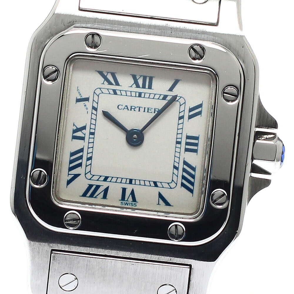 Other - カルティエ CARTIER W20017D6 サントスガルベSM クォーツ レディース _956538【中古】