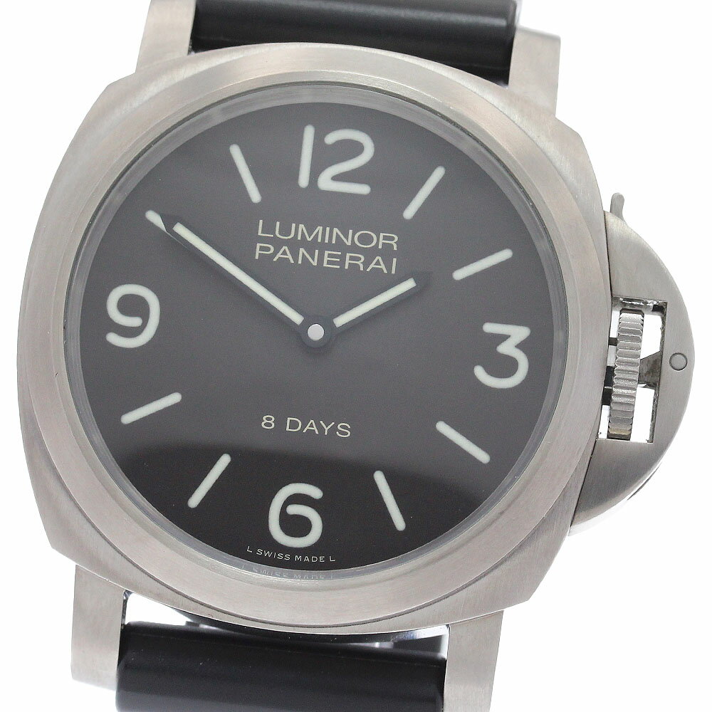 Other - パネライ PANERAI PAM00562 ルミノール ベース 8デイズ 手巻き メンズ 良品 _958853【中古】