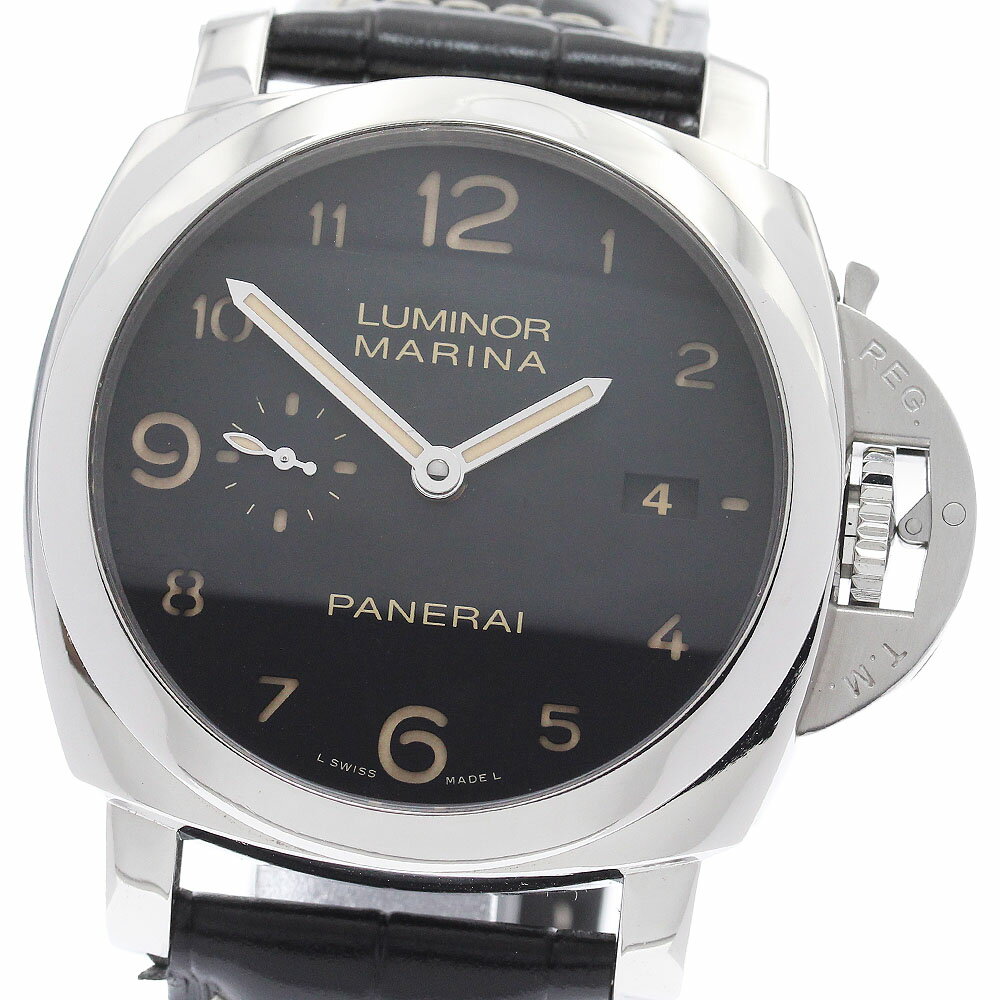 パネライ PANERAI PAM00359 ルミノール マリーナ デイト 自動巻き メンズ _958882【中古】