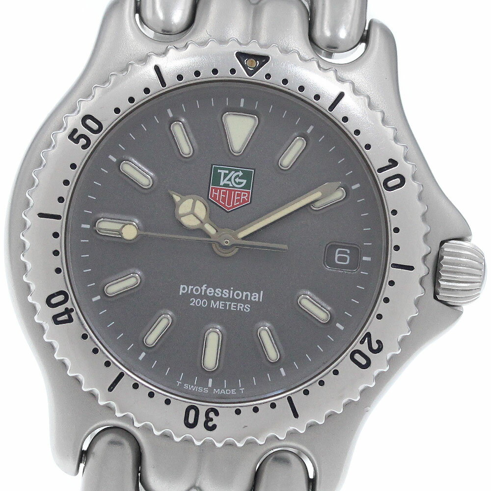 タグホイヤー TAG HEUER S99.713 セル デイト クォーツ ボーイズ _959618【中古】
