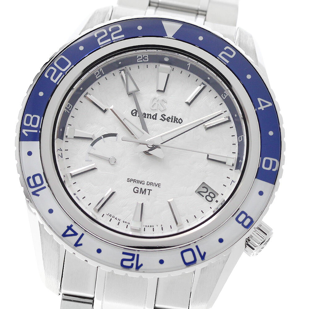 セイコー SEIKO SBGE275/9R16-0AC0 グランドセイコー スポーツコレクション GMT スプリングドライブ メンズ 良品 箱・保証書付き_951129【中古】