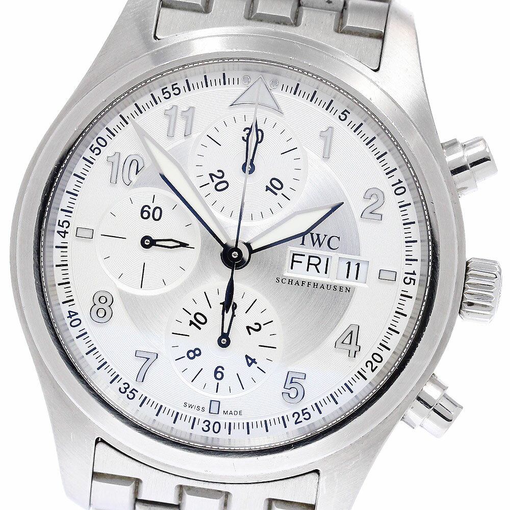Other - IWC SCHAFFHAUSEN IW371705 スピットファイア クロノグラフ デイデイト 自動巻き メンズ _957189【中古】
