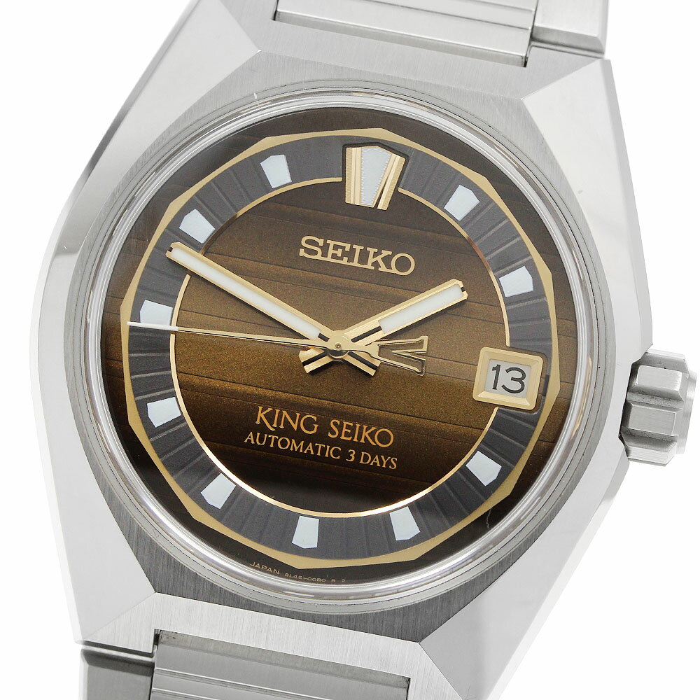 セイコー SEIKO SDKV007/8L45-00C0 KS キングセイコー VANAC限定モデル デイト 自動巻き メンズ 美品 箱・保証書付き_957552【中古】