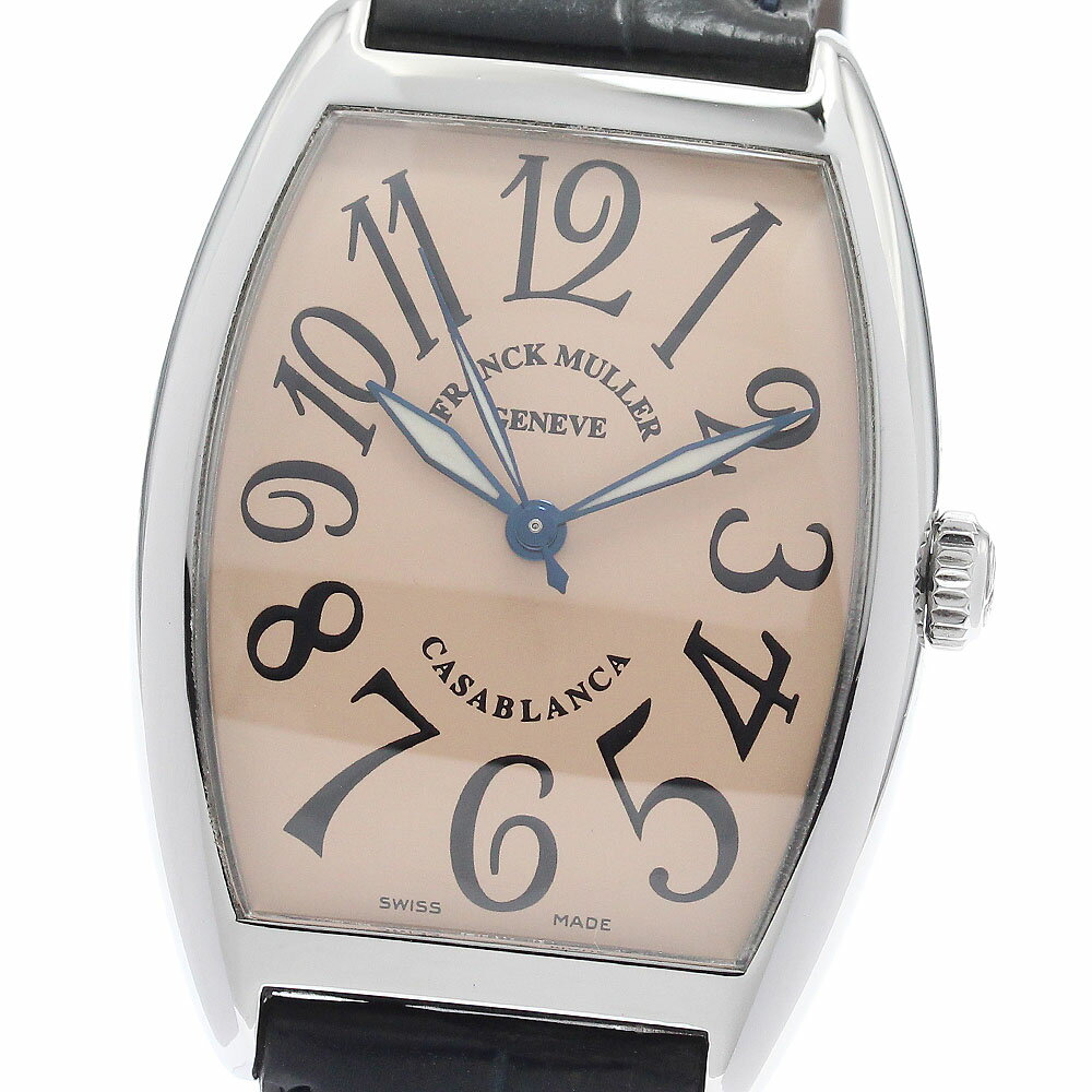 フランクミュラー FRANCK MULLER 2852 カサブランカ 自動巻き メンズ 保証書付き_954279【中古】