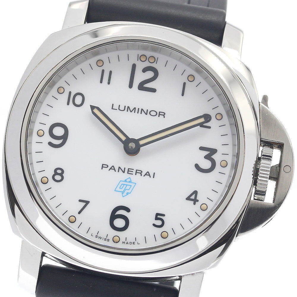 パネライ PANERAI PAM00630 ベース ロゴ アッチャイオ 手巻き メンズ 良品 保証書付き_956079【中古】