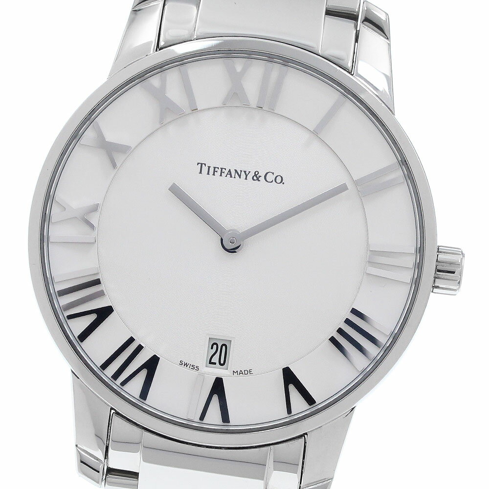 Other - ティファニー TIFFANY&Co. Z1800.11.10A21A00A アトラス ドーム デイト クォーツ メンズ 良品 _956536【中古】