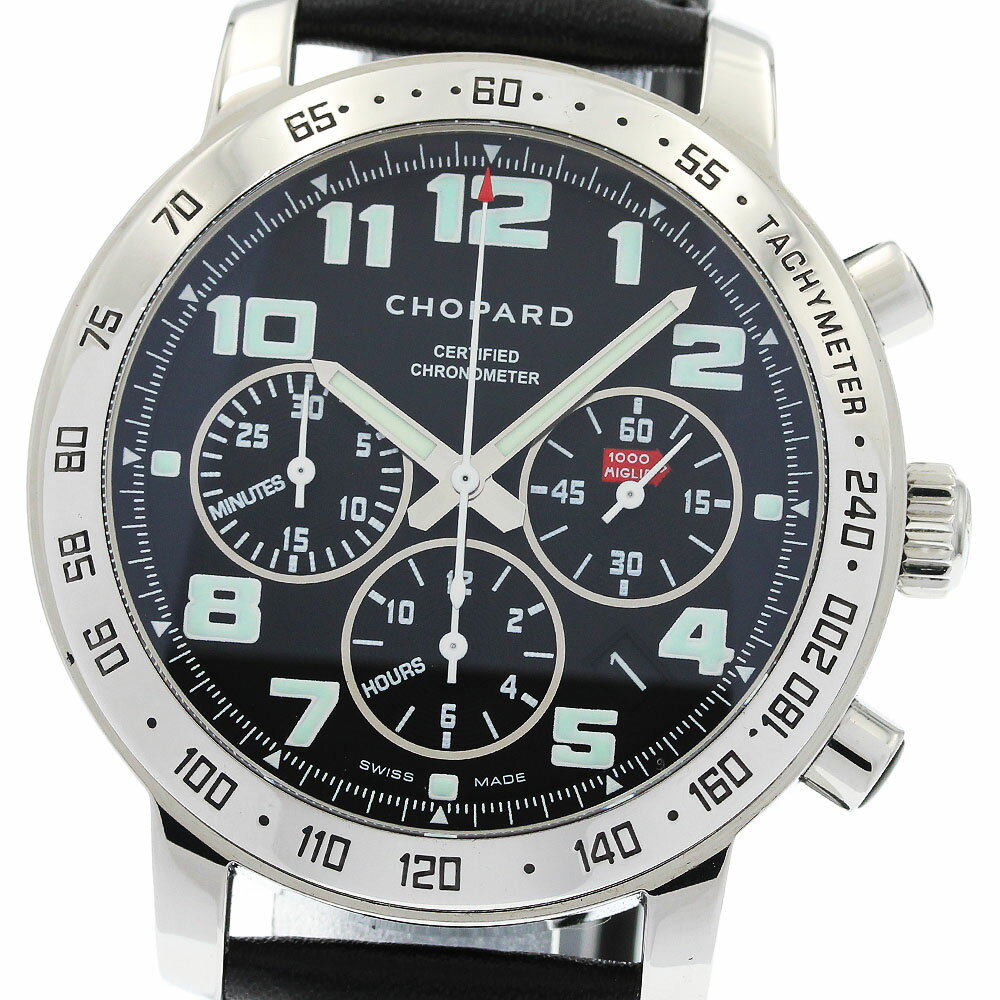 ショパール Chopard 8920 ミッレミリア クロノグラフ 自動巻き メンズ _957088【 ...
