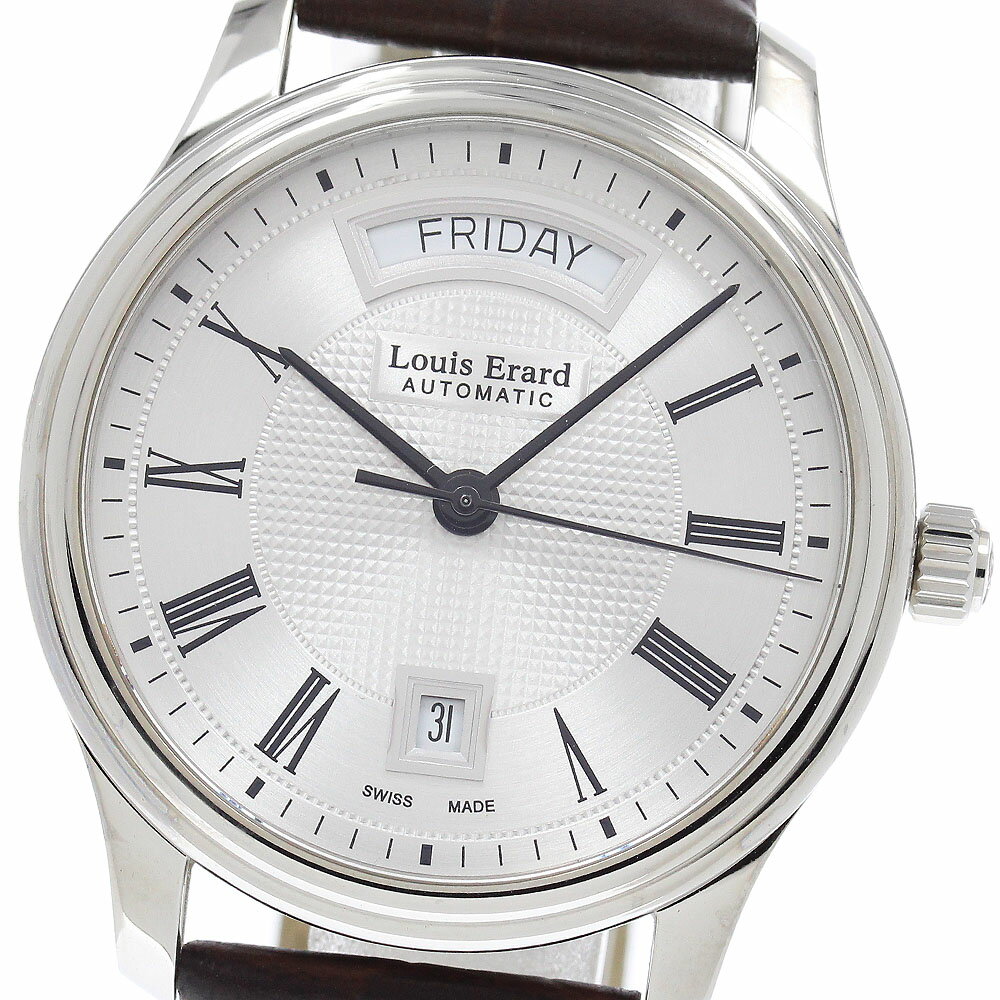 Rakuten - ルイ・エラール Louis Erard 67258AA21 ヘリテージ デイデイト 自動巻き メンズ 良品 _957250【中古】