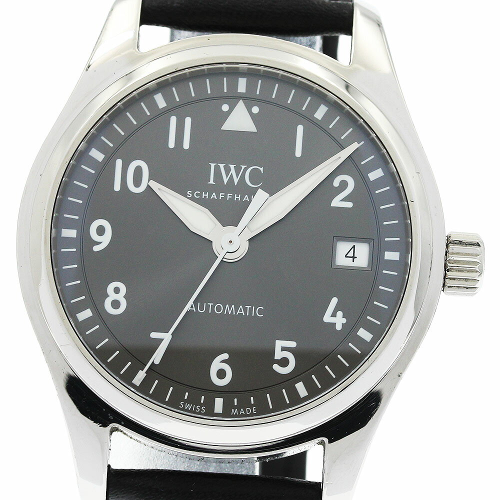 EPOS - IWC IWC SCHAFFHAUSEN IW324001 パイロットウォッチ オートマチック36 デイト 自動巻き メンズ _957865【中古】