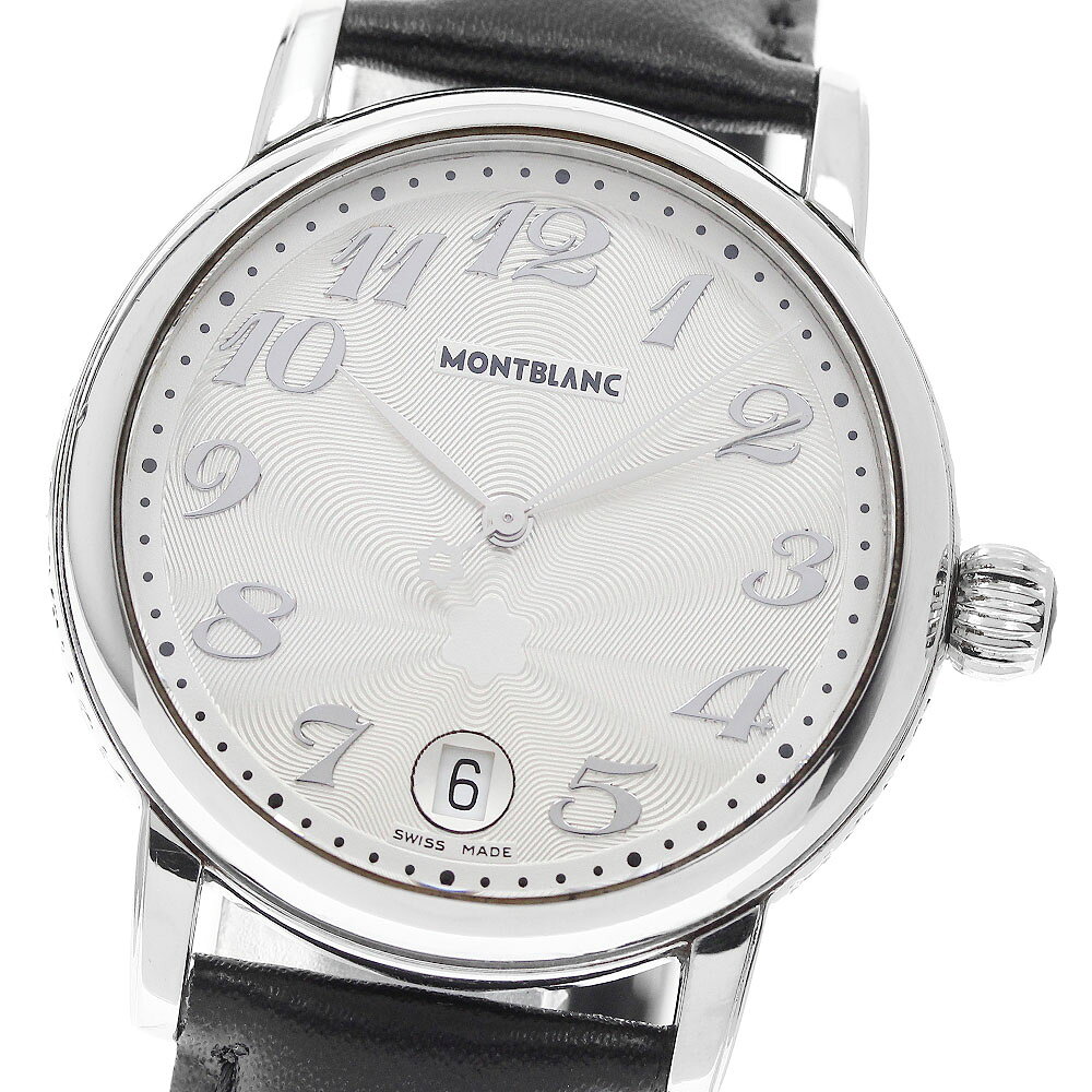 モンブラン MONTBLANC 7042 マイスターシュティック デイト クォーツ メンズ _957232【中古】