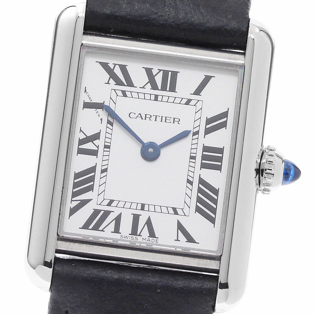 カルティエ CARTIER WSTA0110 タンクマスト SM クォーツ レディース 保証書付き_958817【中古】