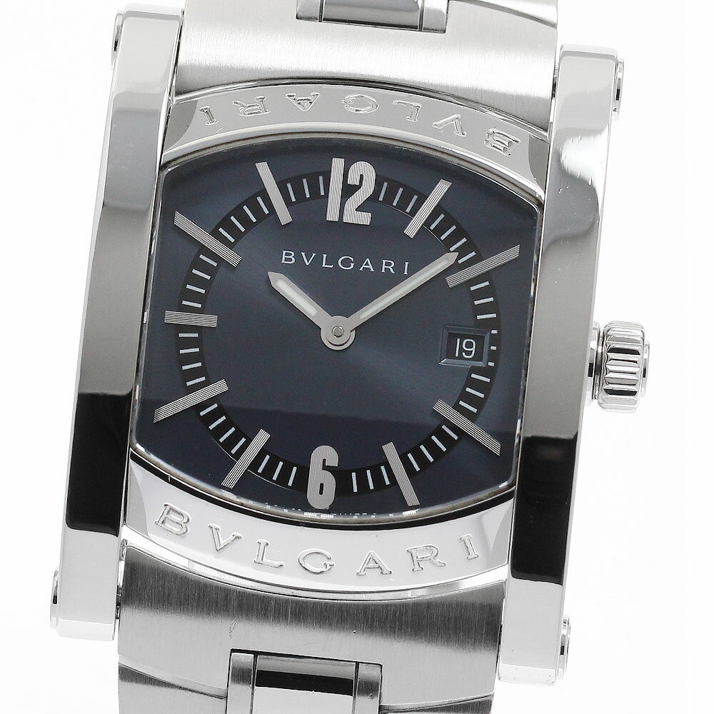 BVLGARI - ブルガリ BVLGARI AA39S アショーマ デイト クォーツ ボーイズ _950376【中古】