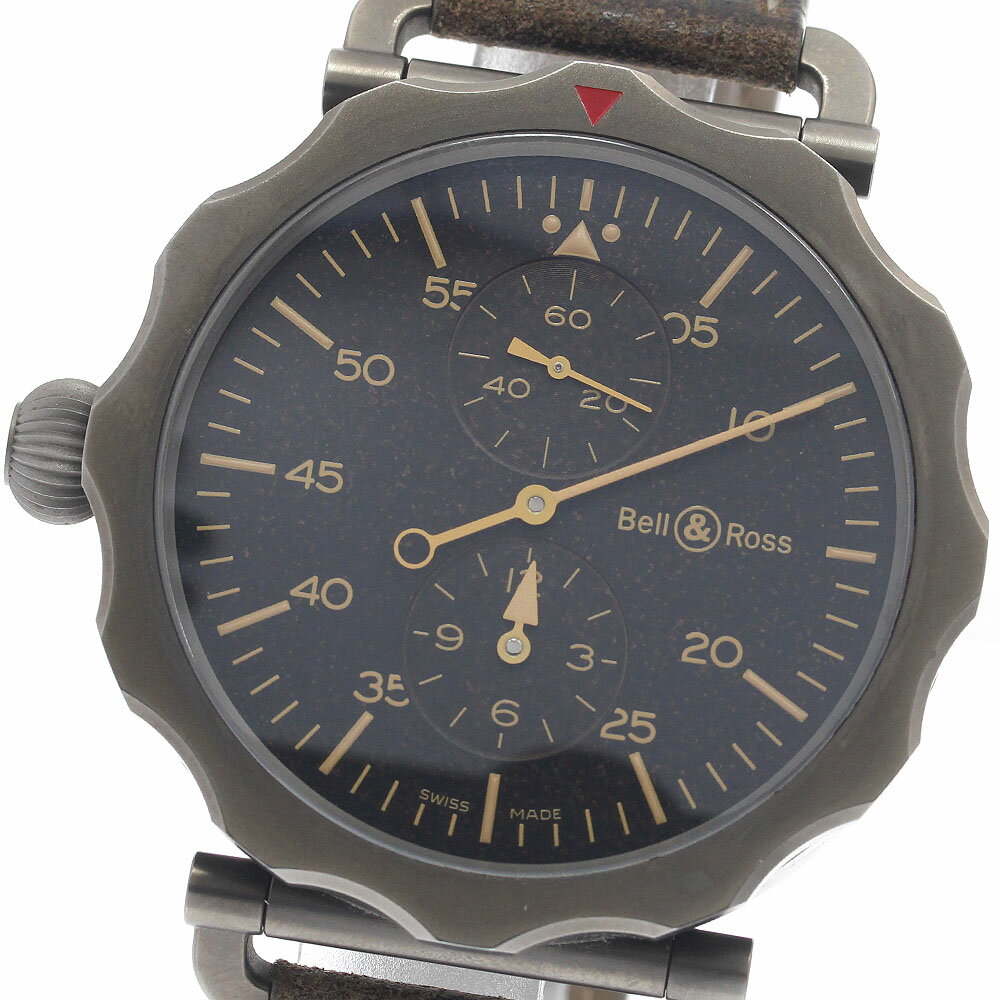 Rakuten - ベル＆ロス Bell＆Ross V-WW2-REG-HERI-CA WW2 レギュレーター ヘリテージ スモールセコンド 自動巻き メンズ _957767【中古】
