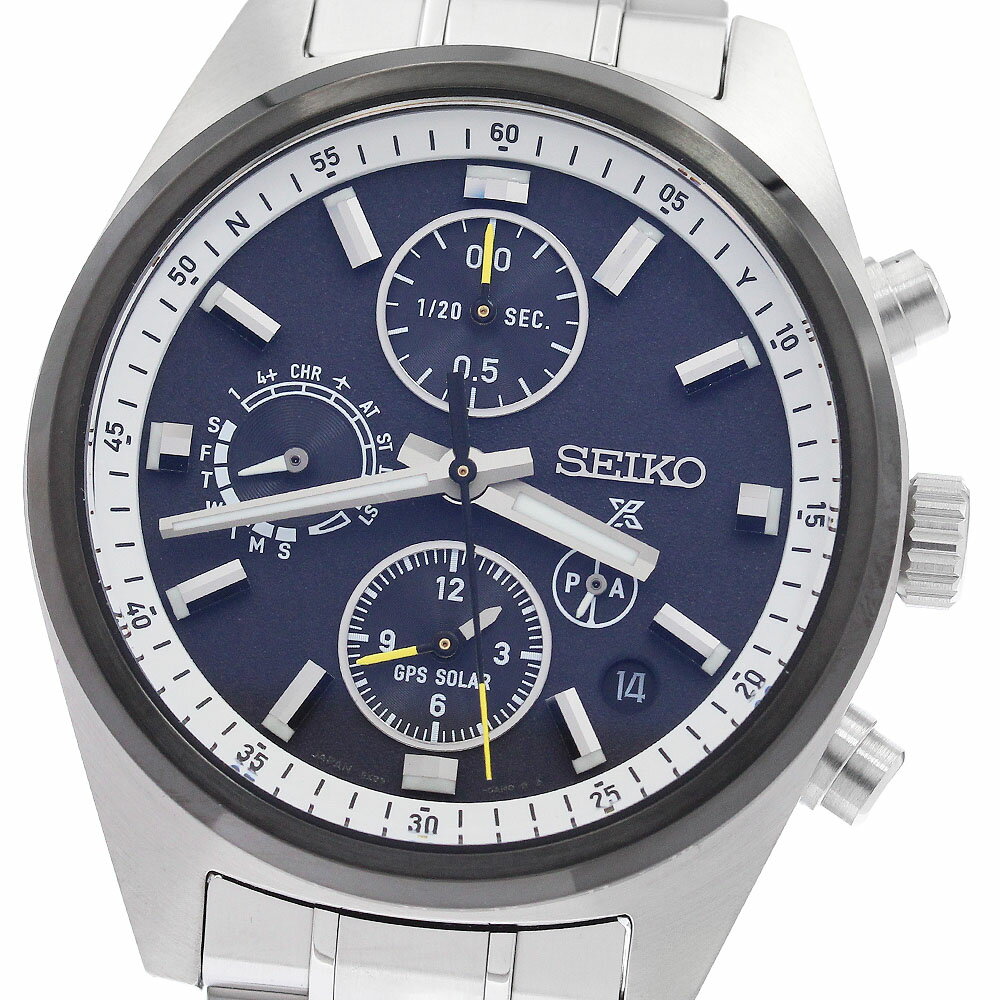 セイコー SEIKO SBED011/5X83-0AH0-1 プロスペックス GPSソーラー ソーラー電波 メンズ 極美品 _960557【中古】