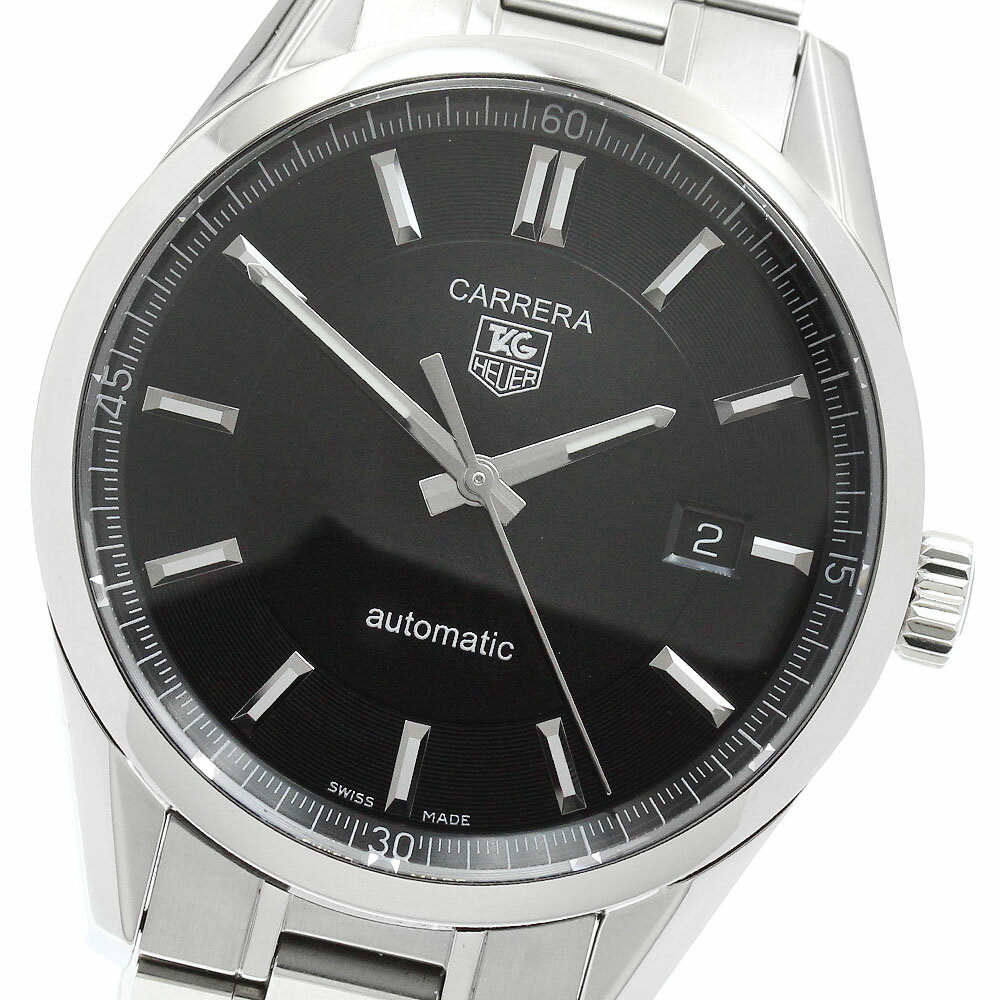 タグホイヤー TAG HEUER WV211B-0 カレラ キャリバー5 デイト 自動巻き メンズ _960809【中古】