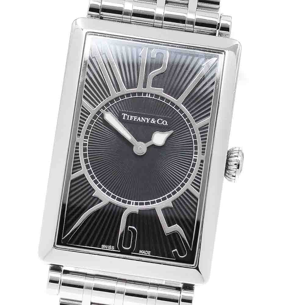 ティファニー TIFFANY&Co. Z3002.10.10A10A00A ギャラリー クォーツ メンズ 保証書付き_955137【中古】