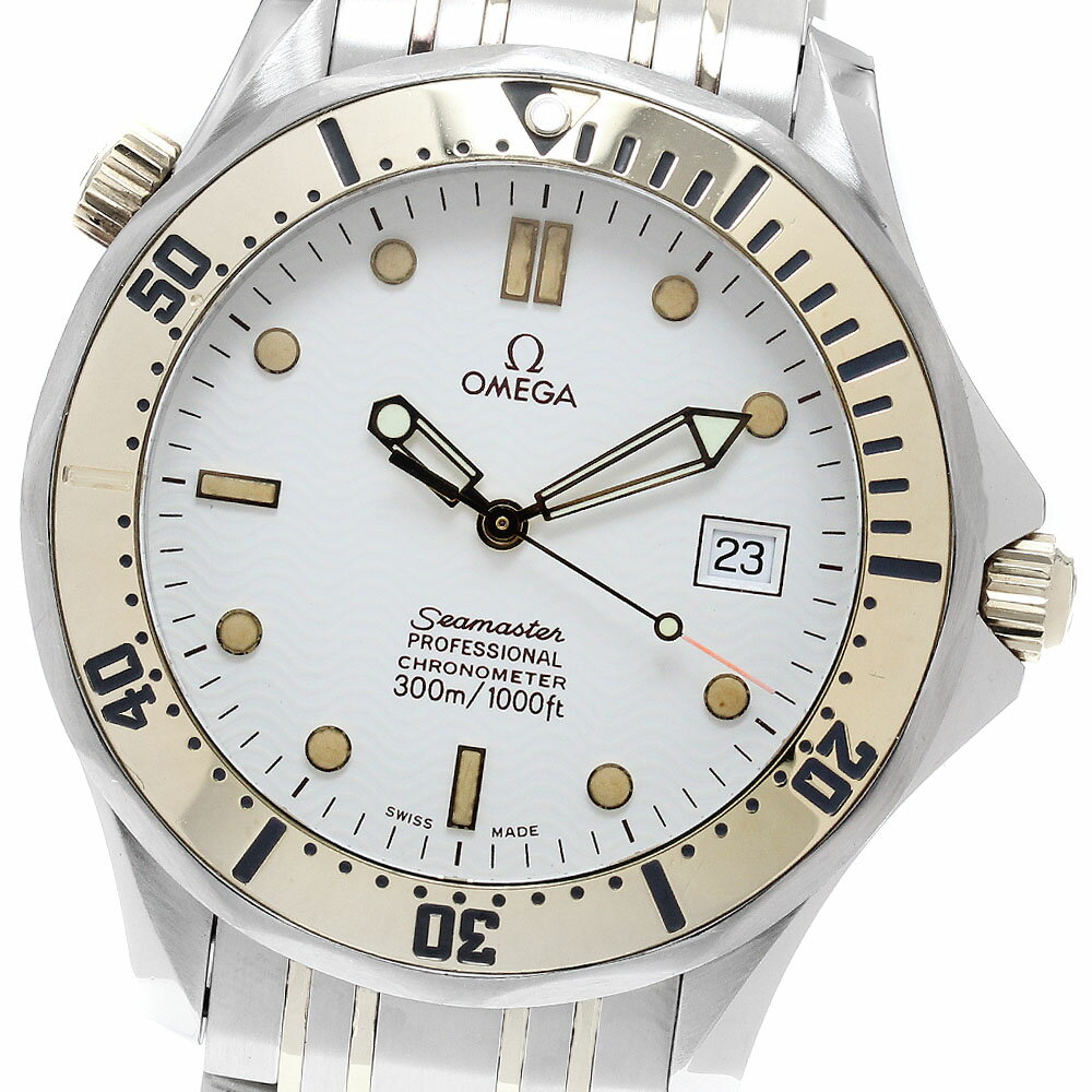 オメガ OMEGA 2332.20 シーマスター ダイバー300m デイト 自動巻き メンズ 保証書付き_956597【中古】