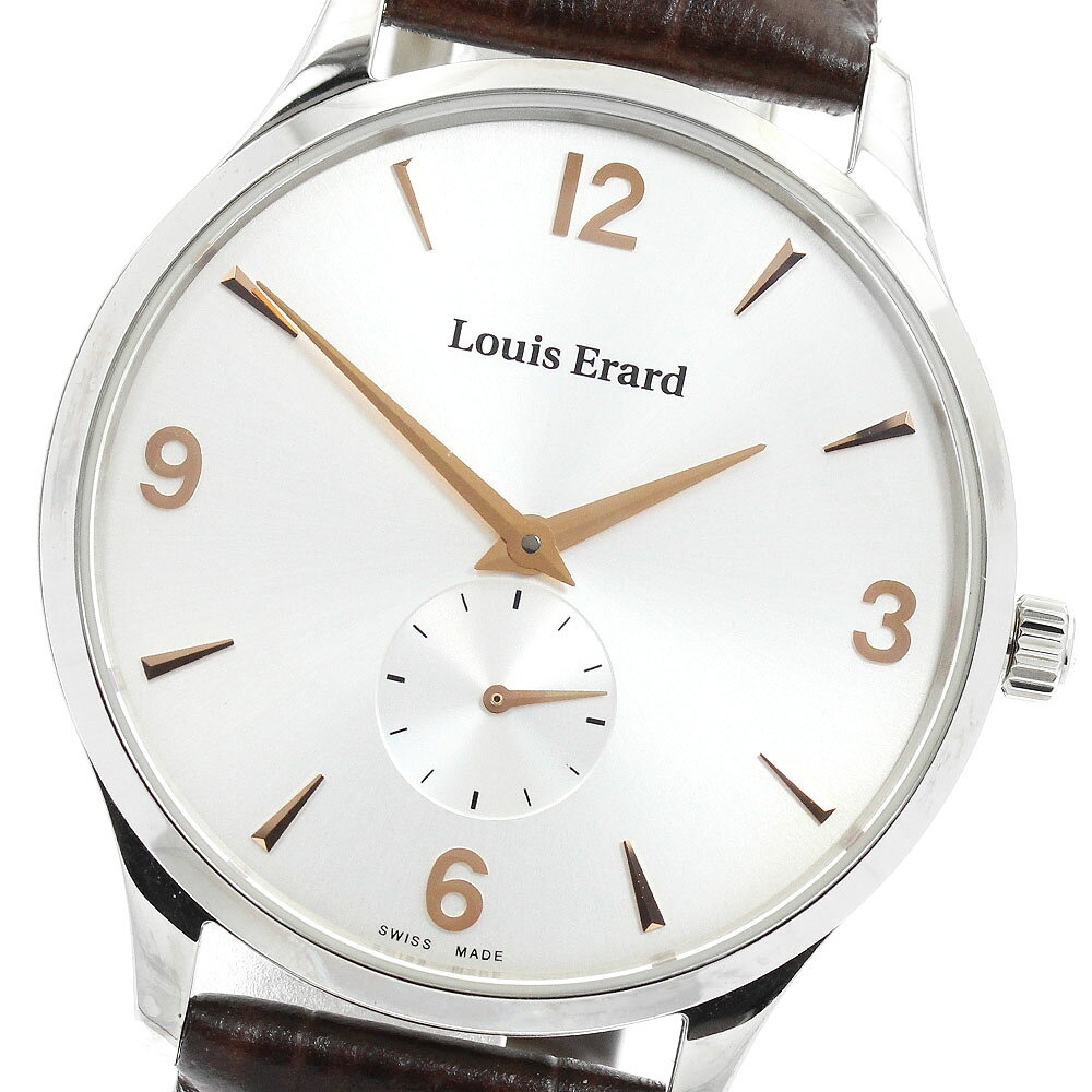 Louis Erard - ルイ・エラール Louis Erard 47217AA11 ヘリテージ スモールセコンド 手巻き メンズ 美品 _957251【中古】