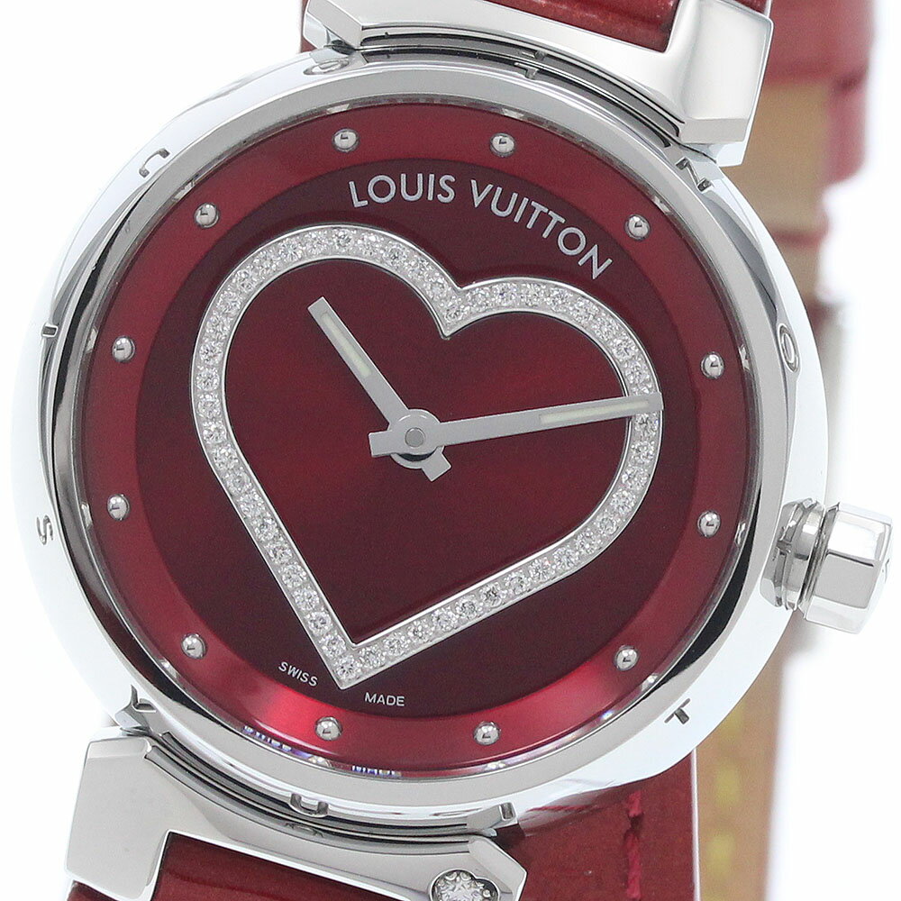 ルイ・ヴィトン LOUIS VUITTON Q121Z タンブール ハートダイヤ