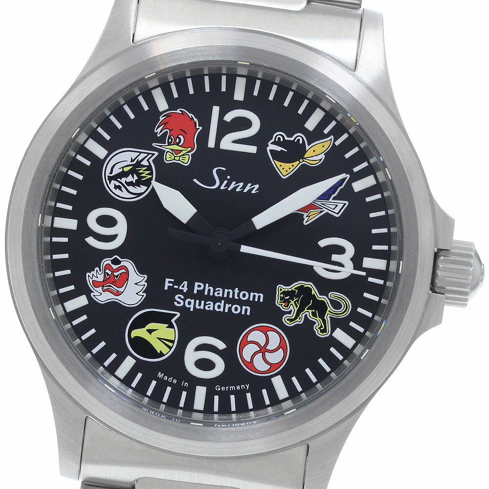 ジン Sinn F-4ファントム2 日本限定200本 556.F-4 自動巻き メンズ 極美品 箱付き_959894【中古】