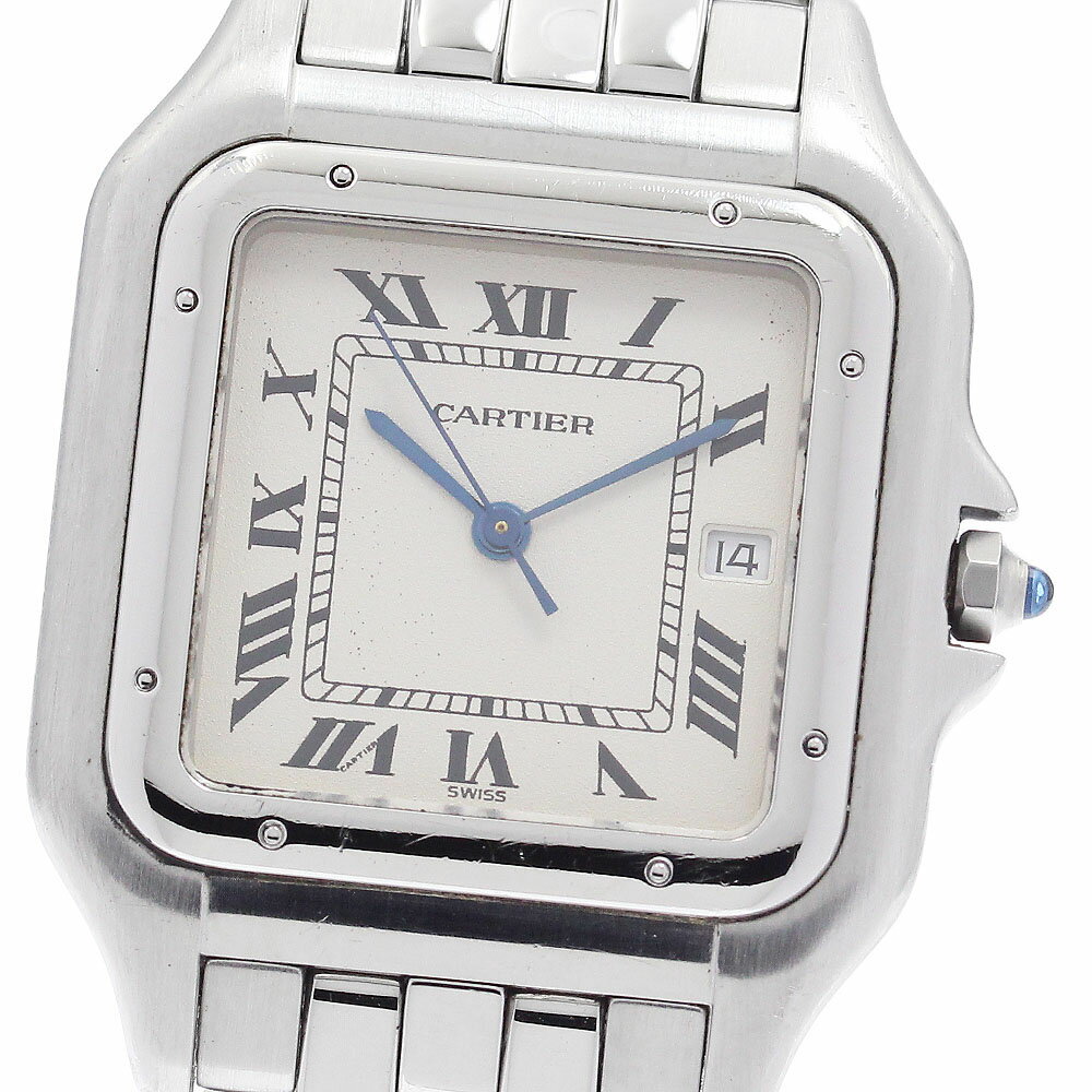 カルティエ CARTIER W25032P5 パンテール LM デイト クォーツ メンズ _943830【中古】
