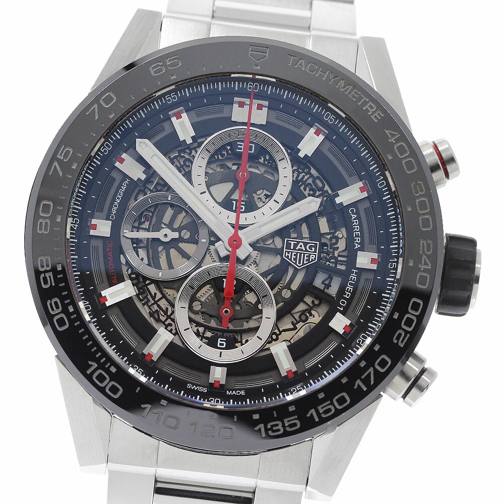Other - タグホイヤー TAG HEUER CAR2A1W-0 カレラ デイト クロノグラフ 自動巻き メンズ 良品 保証書付き_944437【中古】