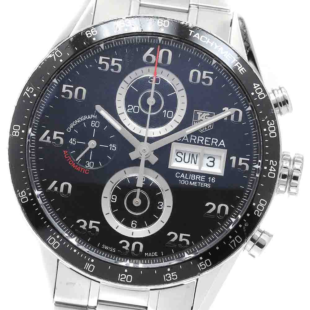 訳あり タグホイヤー TAG HEUER CV2A10 カレラ タキメーター クロノグラフ デイデイト 自動巻き メンズ _950787【中古】
