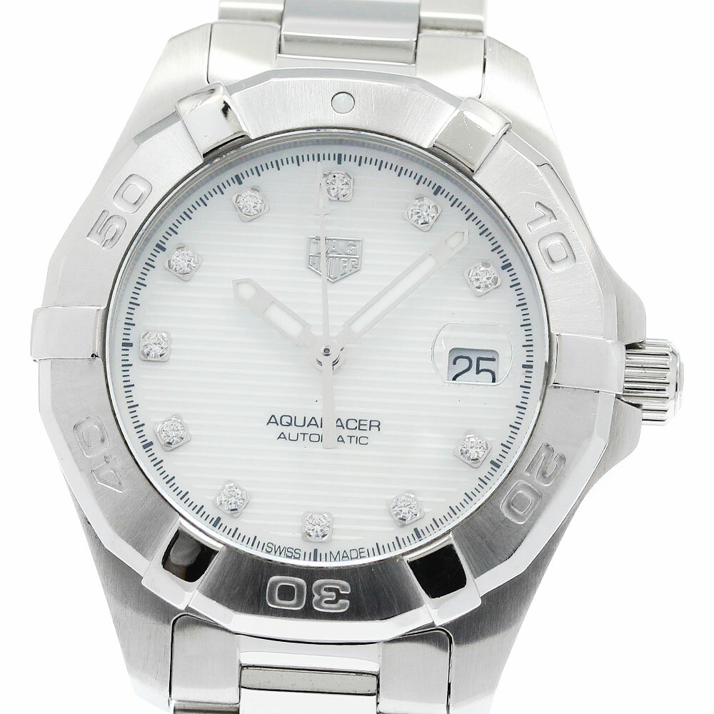 Tag Heuer - タグホイヤー TAG HEUER WBD2313.BA0740 アクアレーサー キャリバー9 自動巻き レディース _952798【中古】