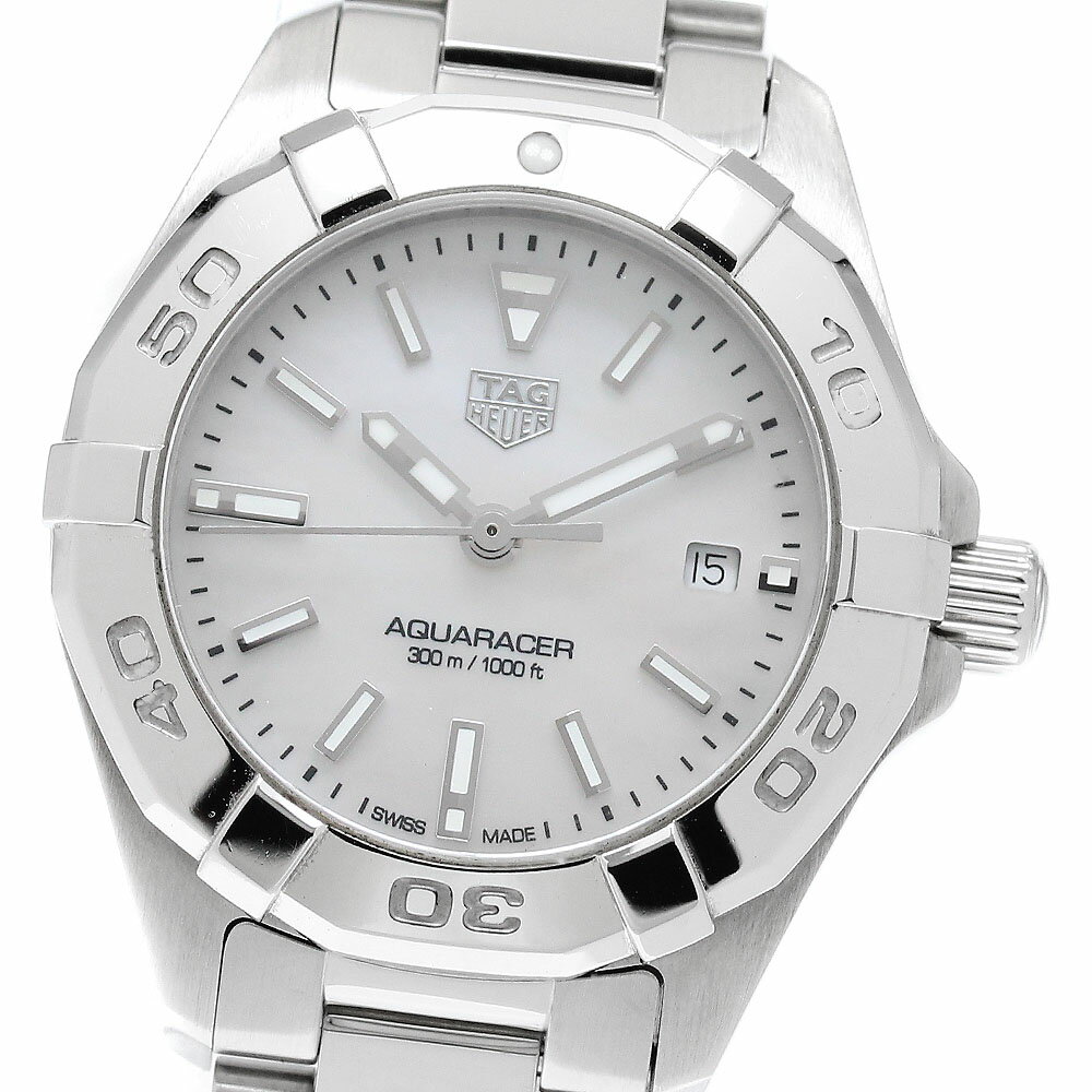Rakuten - タグホイヤー TAG HEUER WBD1411 アクアレーサー デイト クォーツ レディース 箱・保証書付き_954663【中古】
