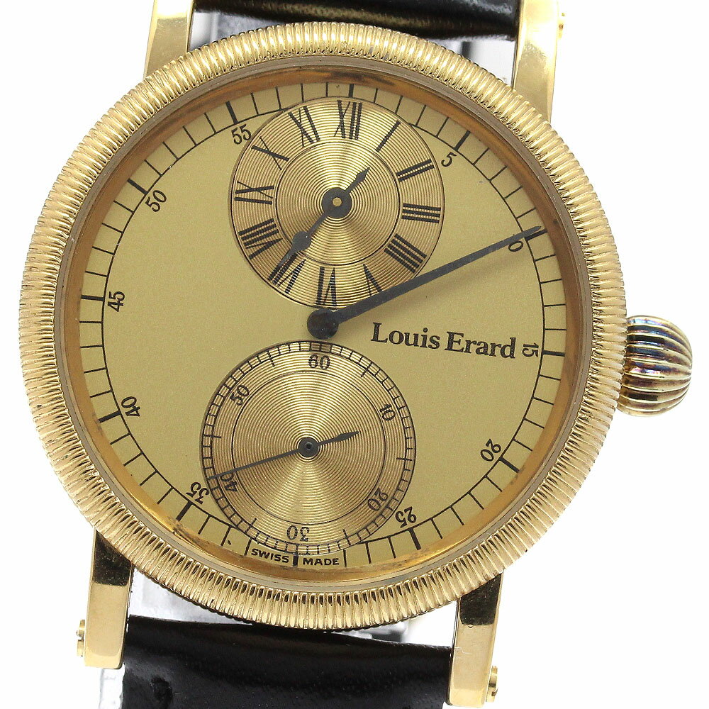 Louis Erard - ルイ・エラール Louis Erard レギュレーター Cal.251 スモールセコンド 手巻き メンズ _955466【中古】
