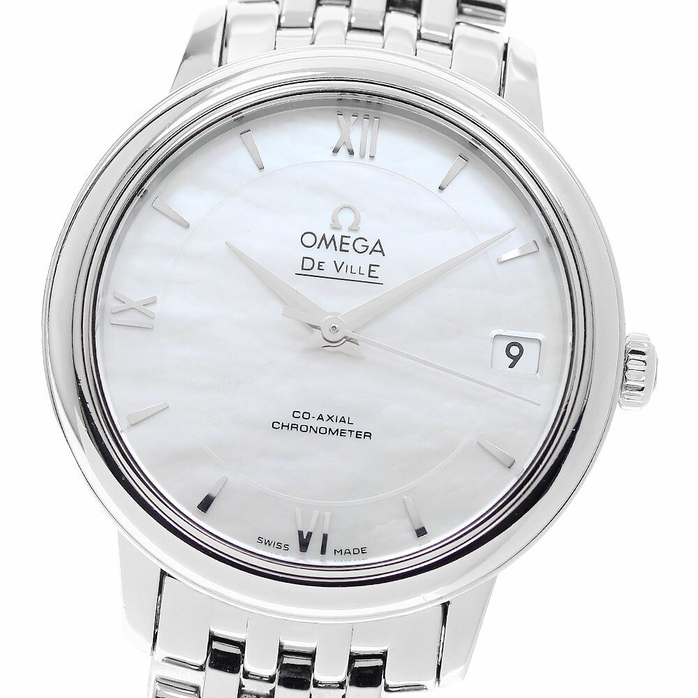 オメガ OMEGA 424.10.33.20.05.001 デビル プレステージ コーアクシャル 自動巻き メンズ _956001【中古】