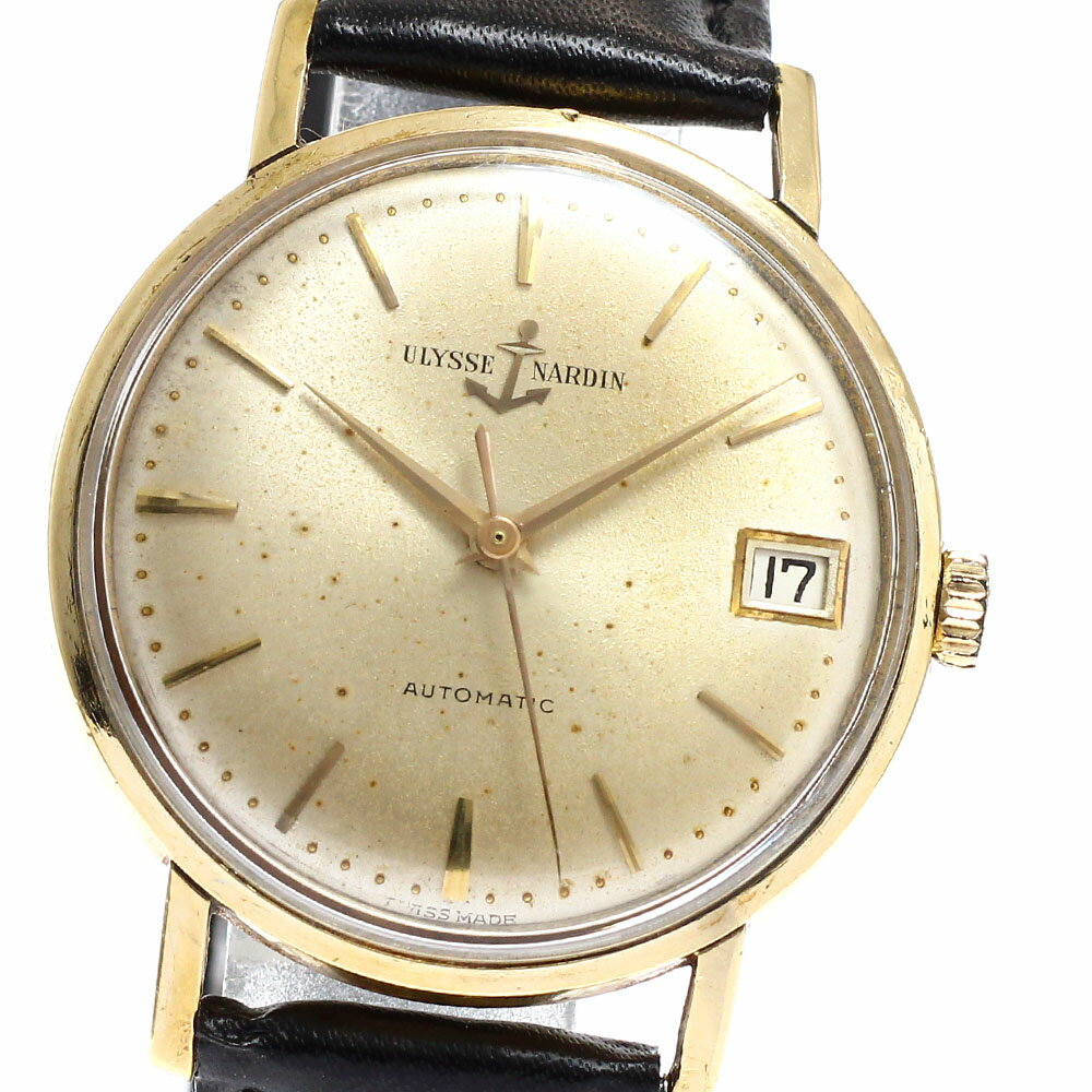 訳あり ユリス・ナルダン Ulysse Nardin K18YG cal.N74 自動巻き メンズ _959572【中古】