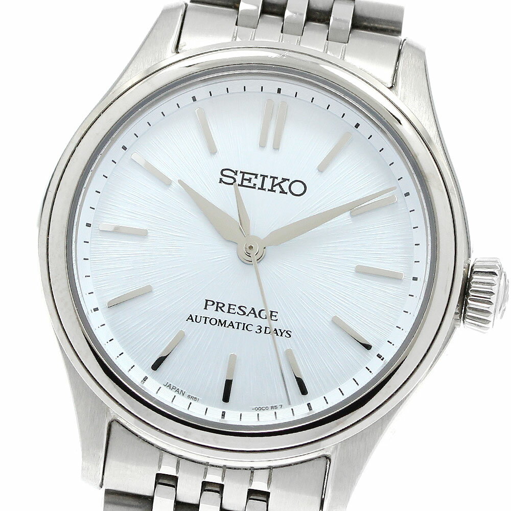 Kinetic Auto Relay - セイコー SEIKO SARX129/6R51-00D0 プレザージュ 自動巻き メンズ 良品 箱・保証書付き_961105【中古】