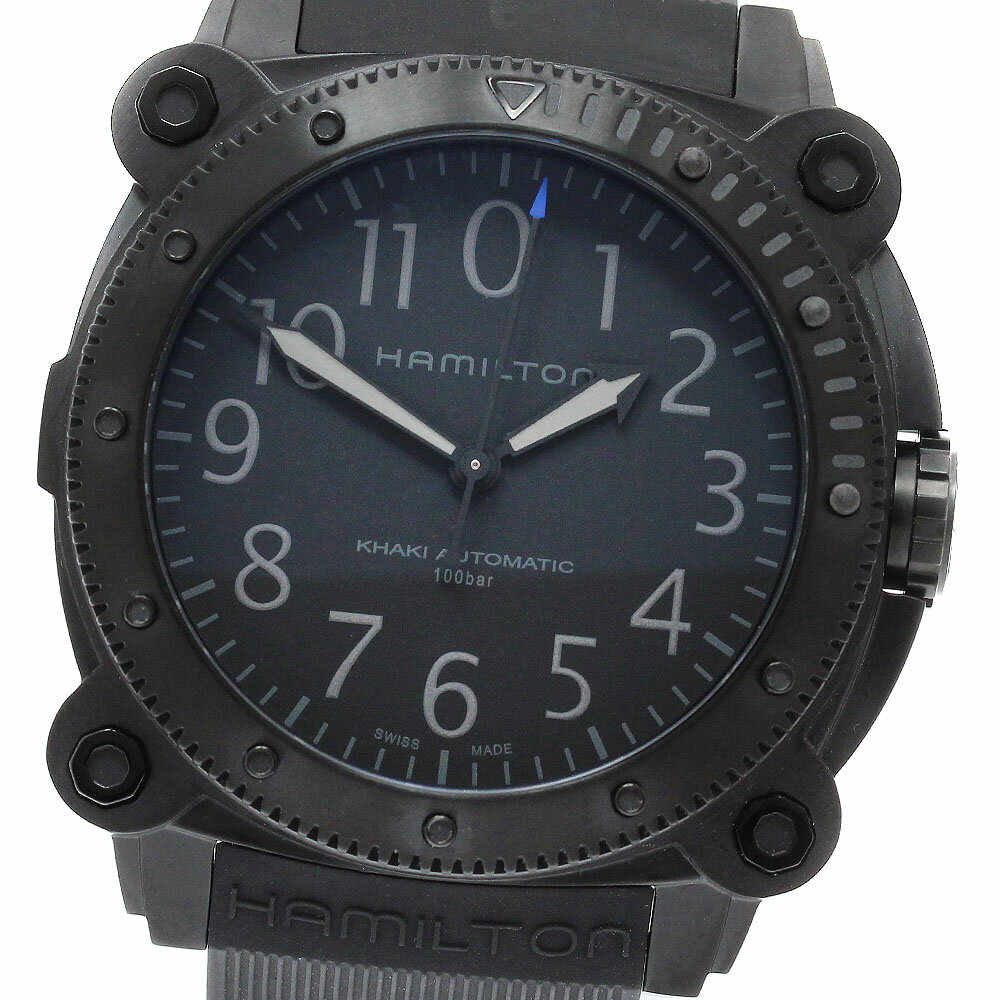 Lorna - ハミルトン HAMILTON H785050/H78505330 カーキ ビロウゼロ 自動巻き メンズ 美品 箱・保証書付き_961255【中古】