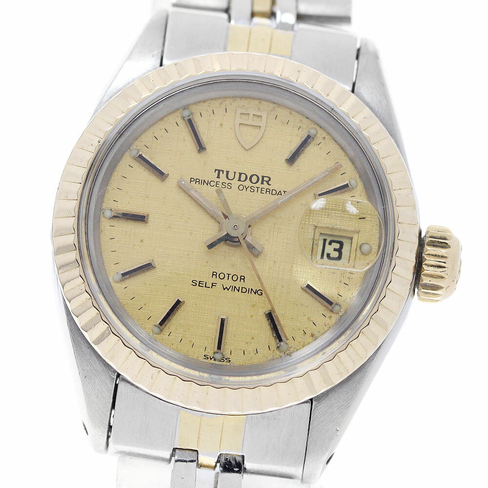 チュードル TUDOR 92413 プリンセス オイスターデイト YGベゼル 自動巻き レディース _957151【中古】