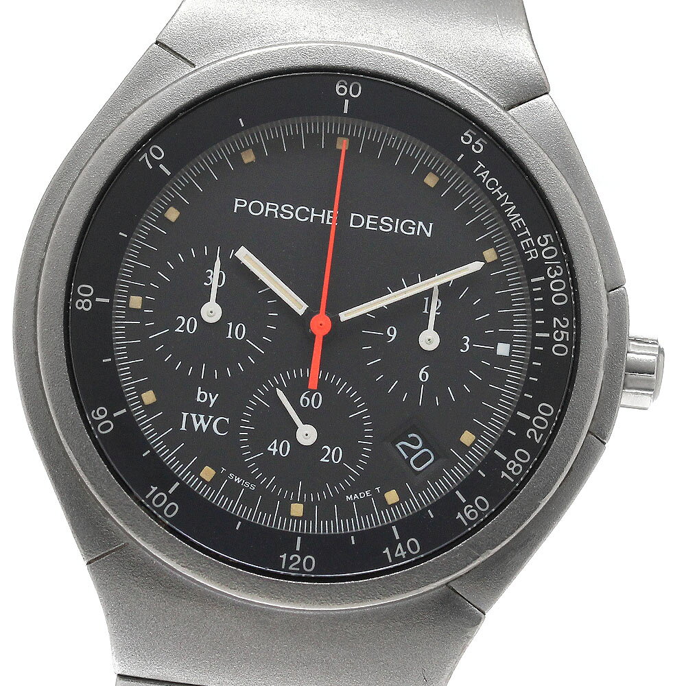 ポルシェデザイン Porsche Design 3732 by IWC クロノグラフ クォーツ メンズ _959568【中古】
