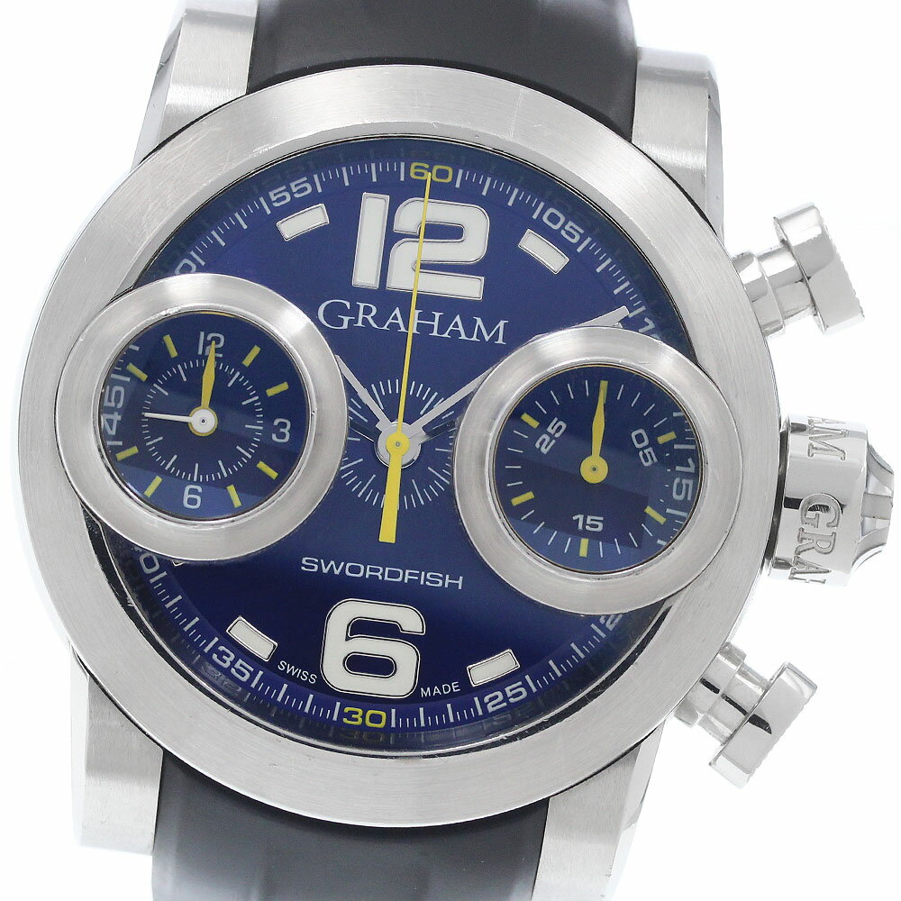 グラハム GRAHAM 25WBS.U04R ソードフィッシュ クロノグラフ 自動巻き メンズ _960506【中古】